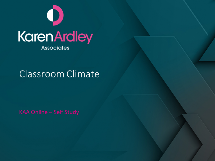 classroom climate